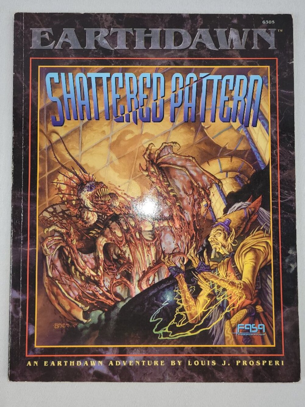 Earthdawn Shattered Pattern Handbook RPG Softcover Game Book Manual